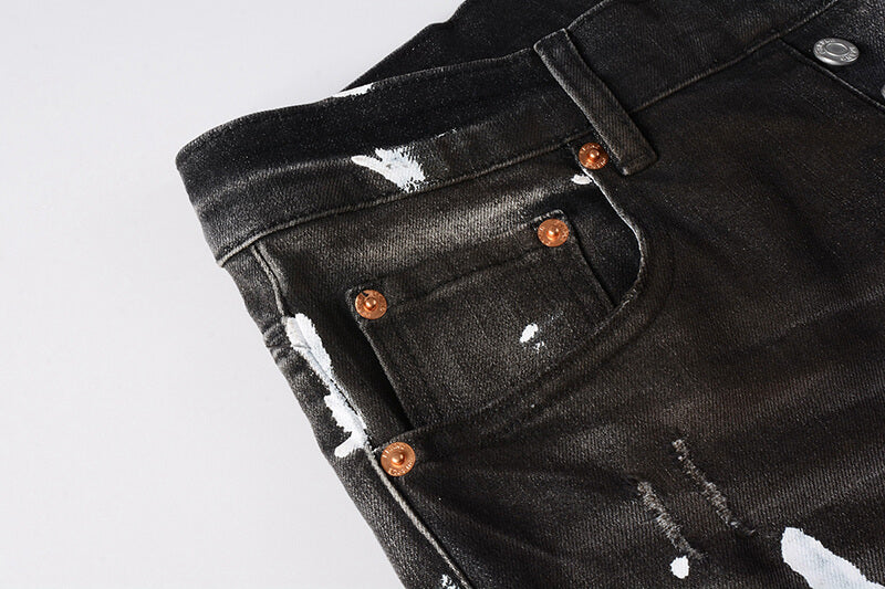 VELCEN Purple Brand Jeans #9030