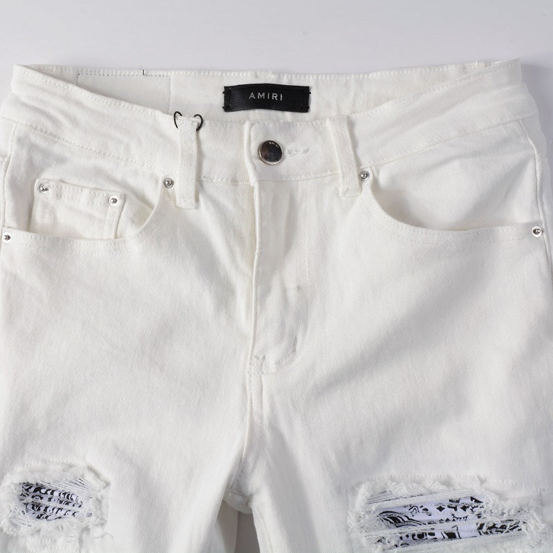 VELCEN Amiri Fashion Jeans  #843