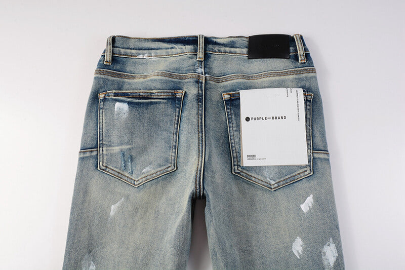 VELCEN Purple Brand Jeans #9043