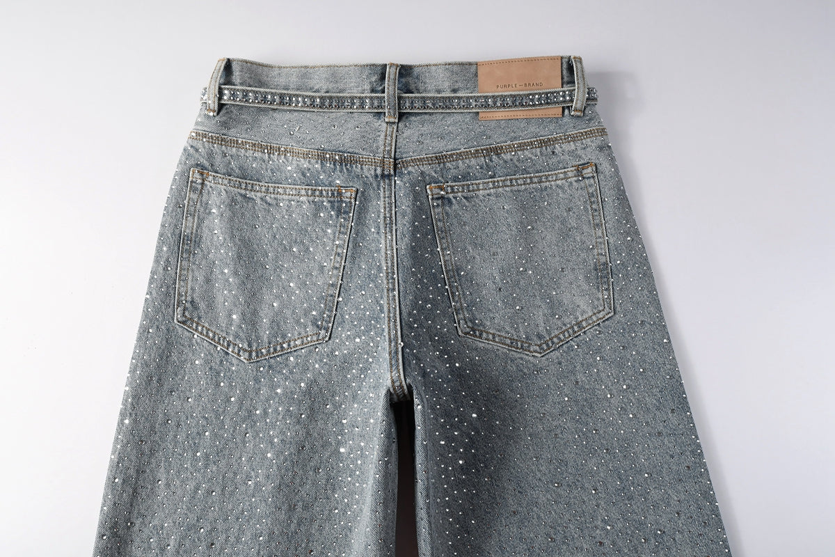 VELCEN Purple Brand Jeans #9133