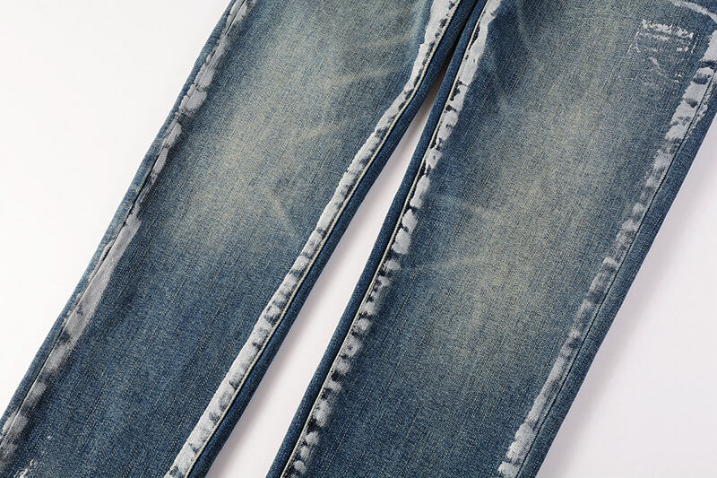 VELCEN Purple Brand Jeans #9040