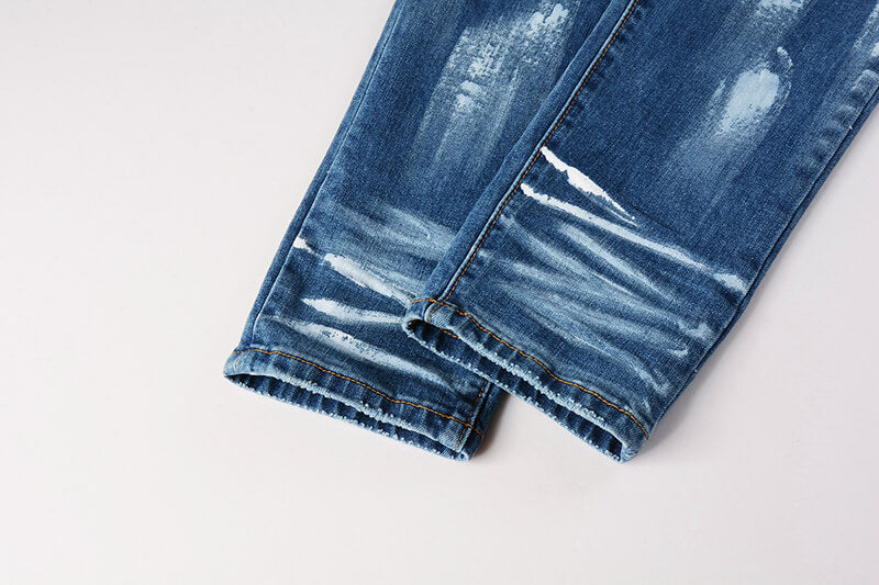 VELCEN Purple Brand Jeans #90511
