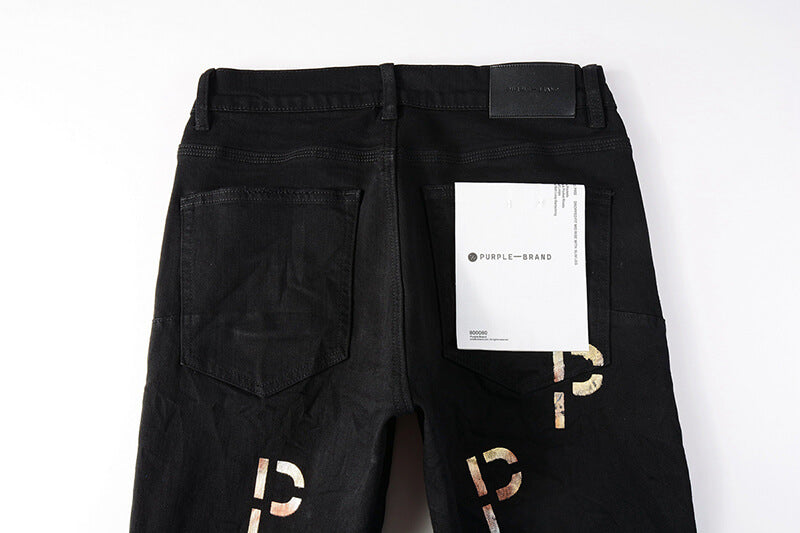 VELCEN Purple Brand Jeans #9008
