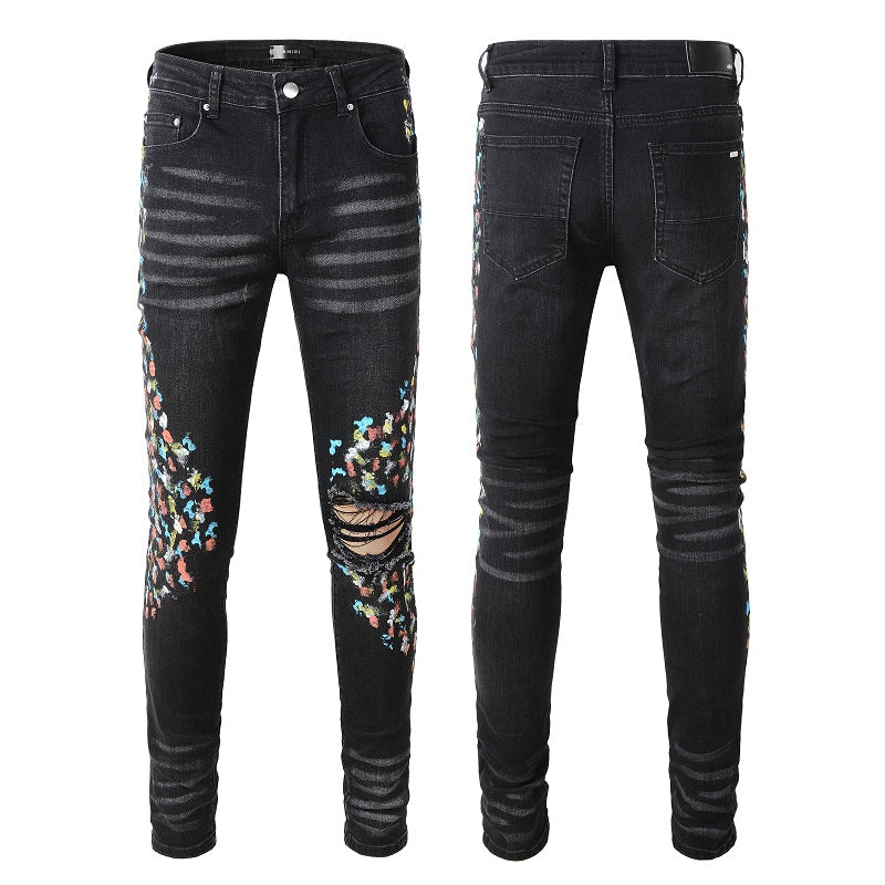 VELCEN Amiri Fashion Jeans  #865