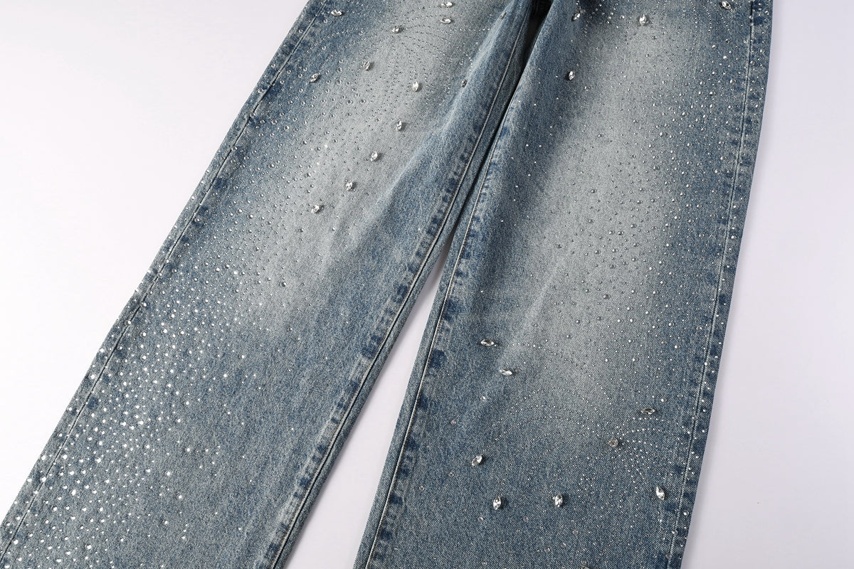 VELCEN Purple Brand Jeans #9129