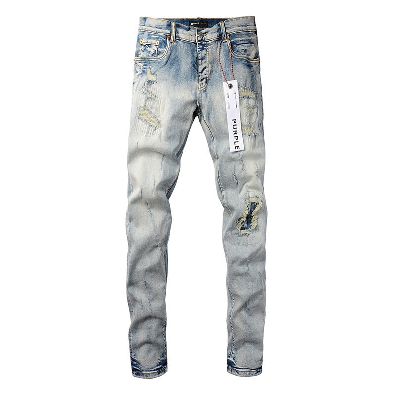 VELCEN Purple Brand Jeans #9050