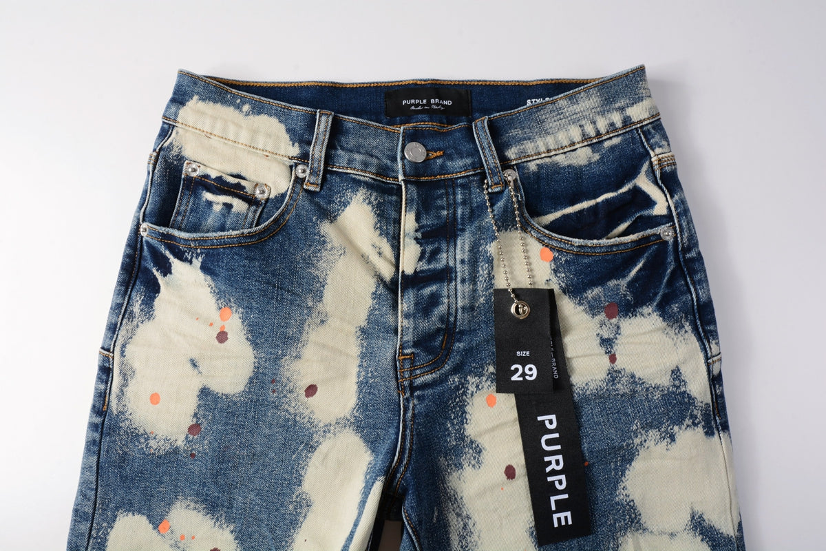 VELCEN Purple Brand Denim Shorts #5059