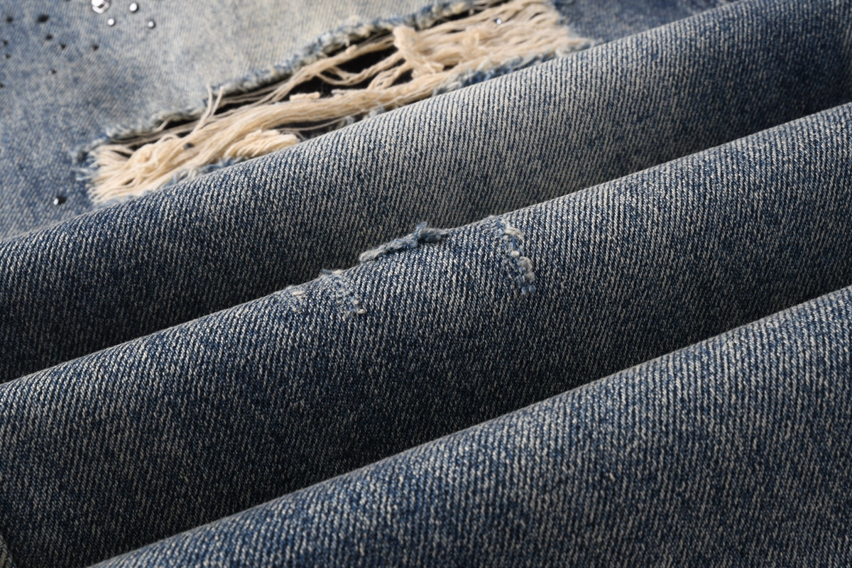 VELCEN Purple Brand Jeans #9131