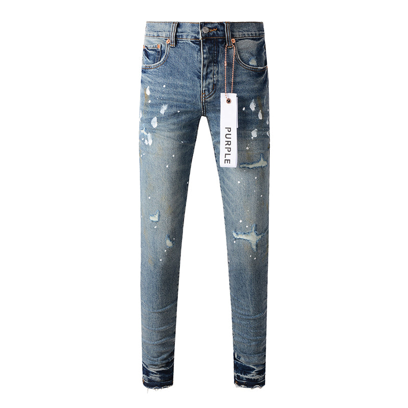 VELCEN Purple Brand Jeans #9077