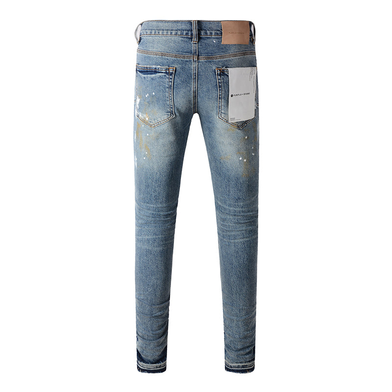 VELCEN Purple Brand Jeans #9077