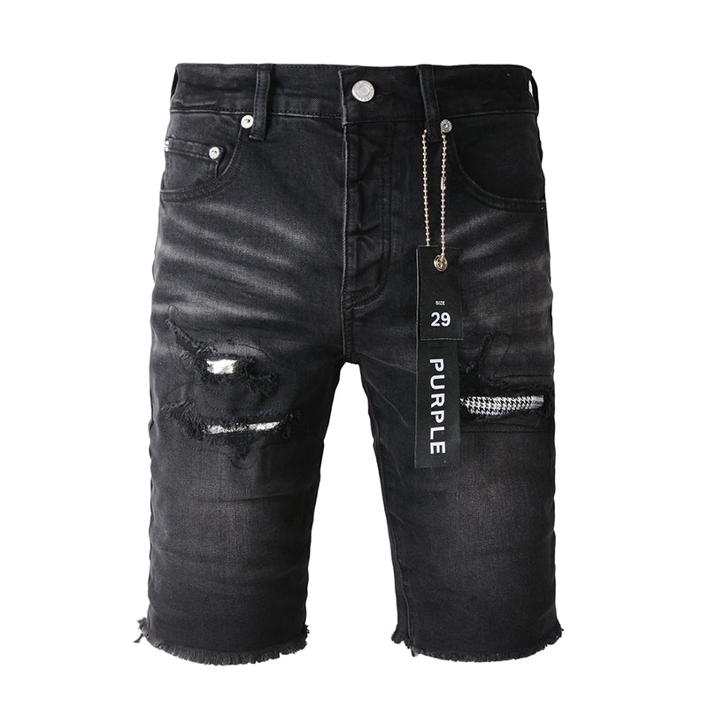VELCEN Purple Brand Denim Shorts #5001