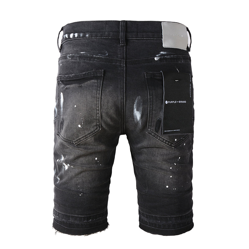 VELCEN Purple Brand Denim Shorts #5002