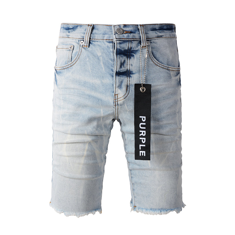 VELCEN Purple Brand Denim Shorts #5017