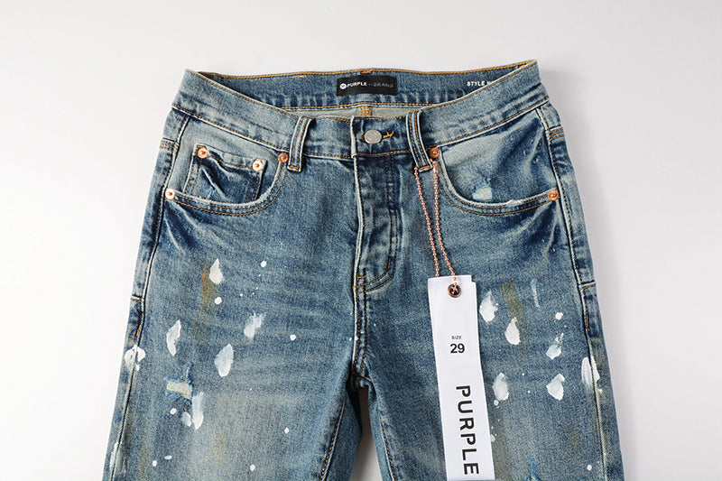 VELCEN Purple Brand Jeans #9077