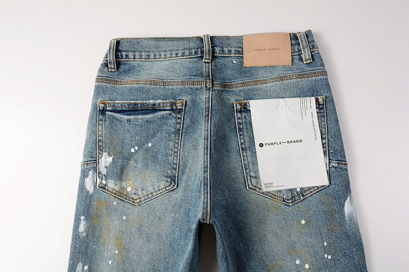 VELCEN Purple Brand Jeans #9077