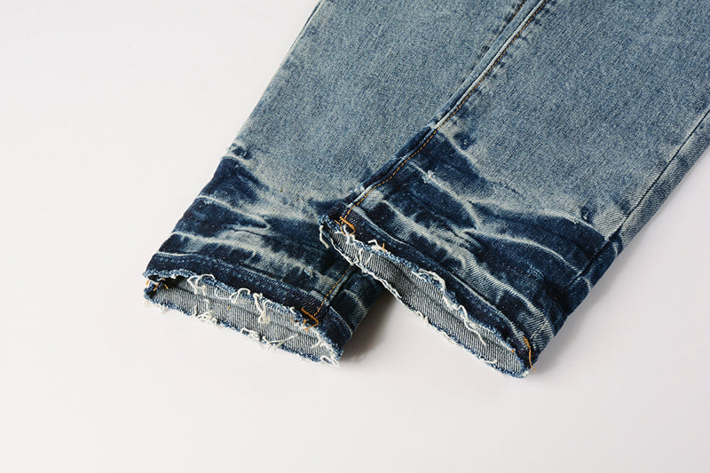 VELCEN Purple Brand Jeans #9077
