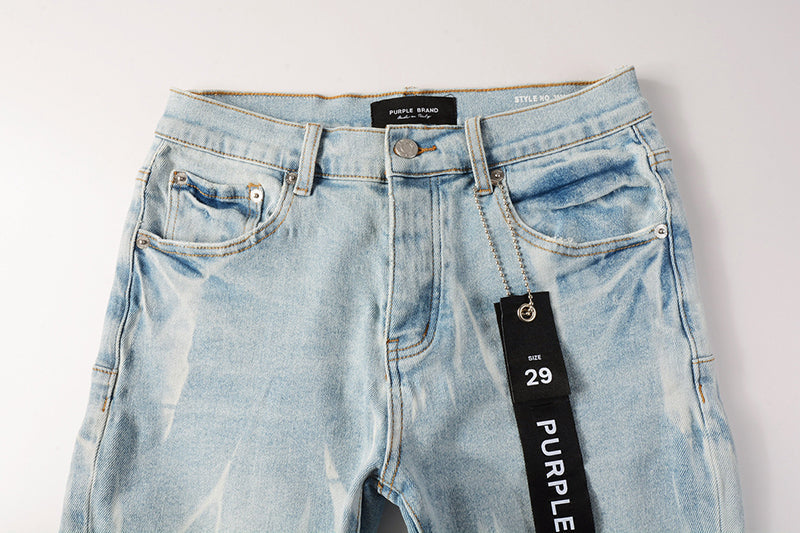 VELCEN Purple Brand Denim Shorts #5069