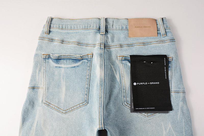 VELCEN Purple Brand Denim Shorts #5069