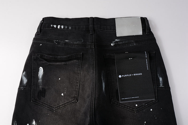 VELCEN Purple Brand Denim Shorts #5002