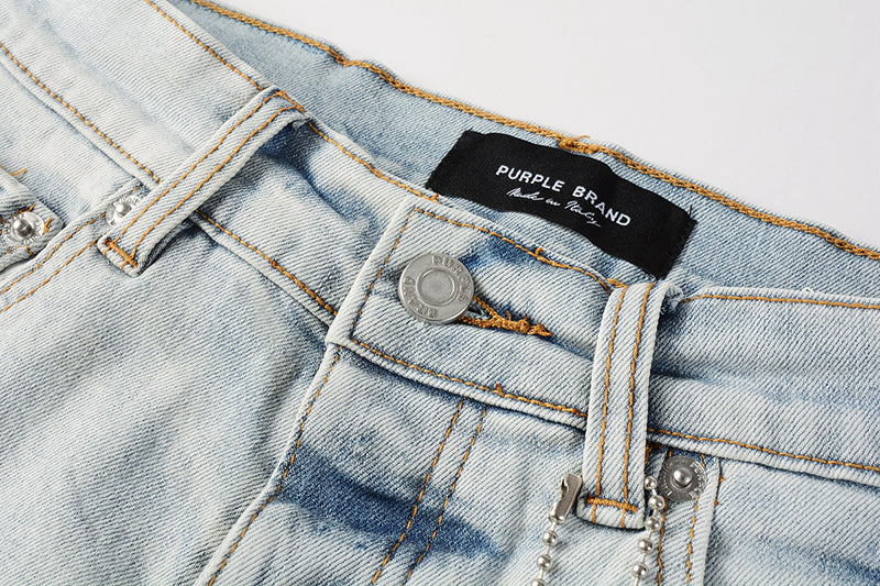 VELCEN Purple Brand Denim Shorts #5048