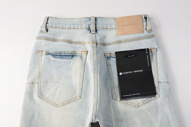 VELCEN Purple Brand Denim Shorts #5017
