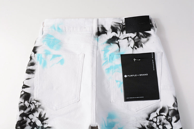 VELCEN Purple Brand Denim Shorts #5065