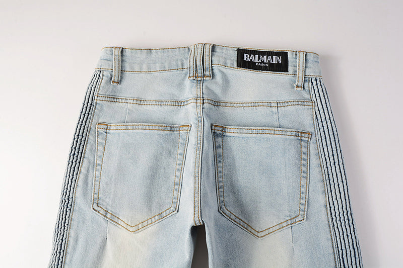 VELCEN Purple Brand Jeans #1098