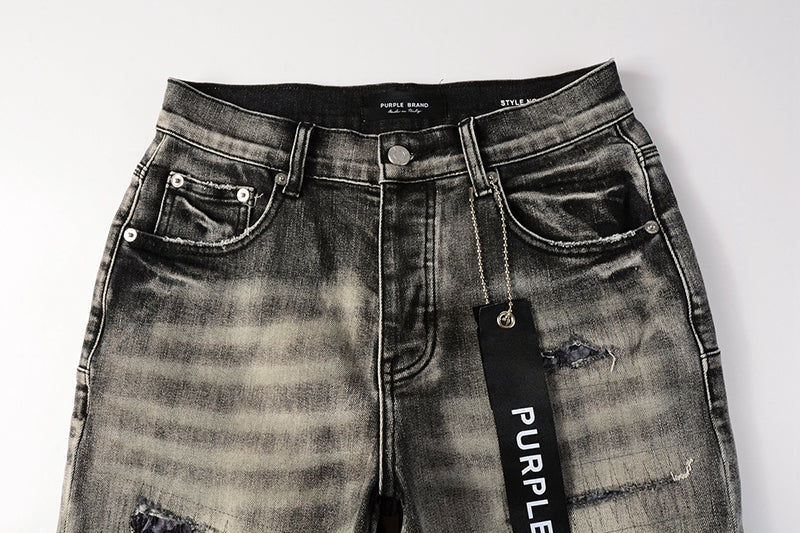 VELCEN Purple Brand Denim Shorts #5068