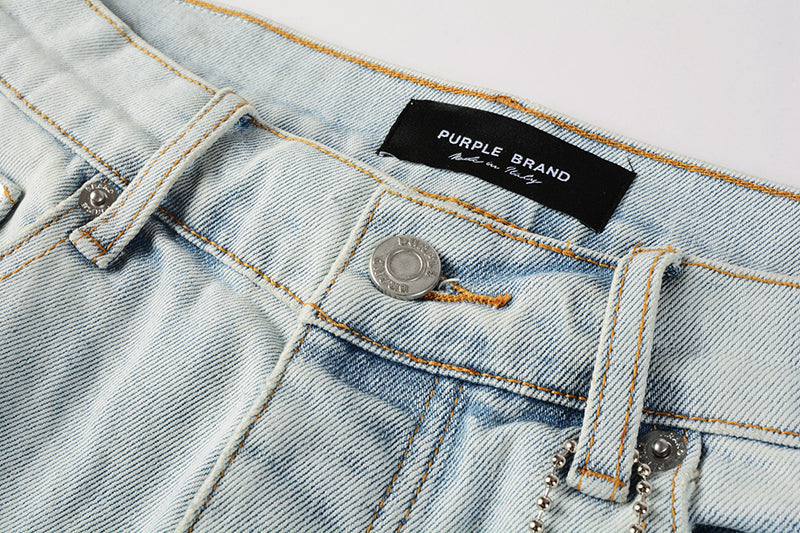 VELCEN Purple Brand Denim Shorts #5067