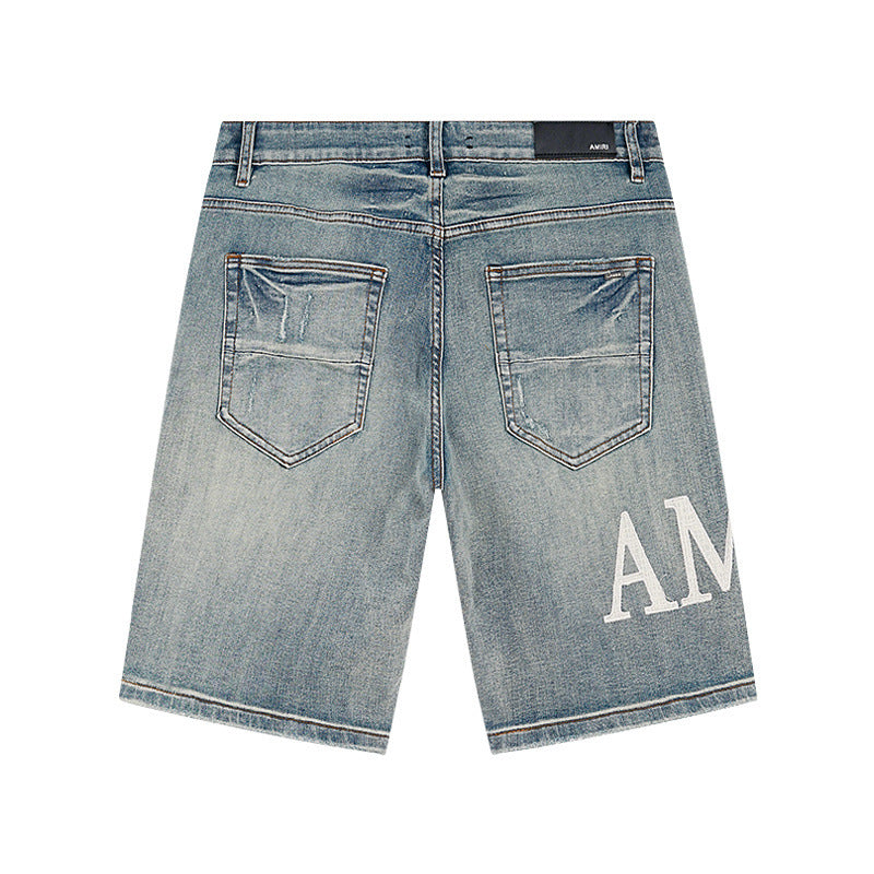 VELCEN Amiri Denim Shorts #MR-AM608