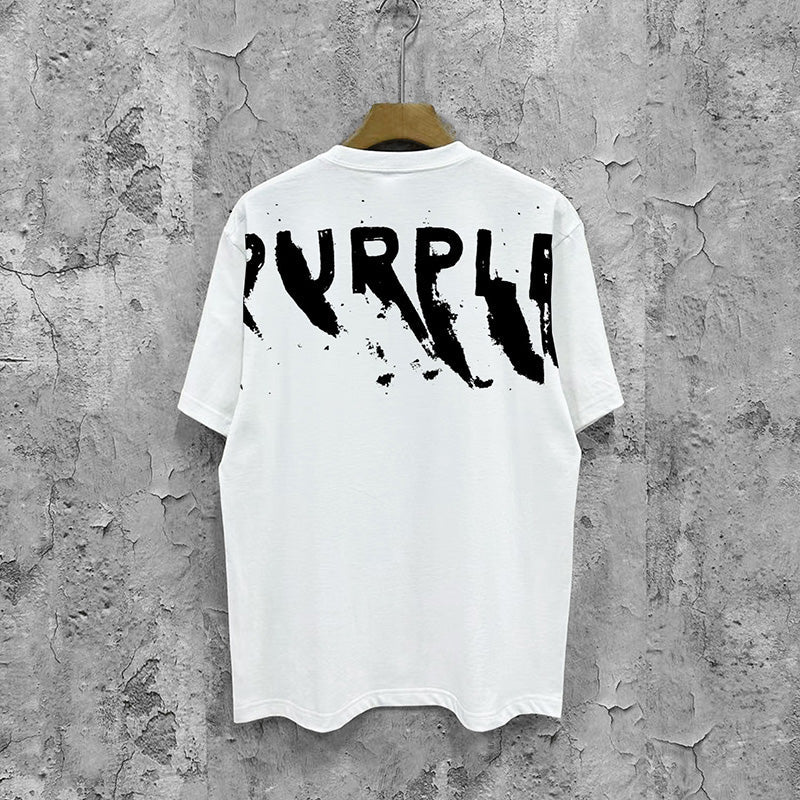 VELCEN Purple Brand Fashion T-Shirt