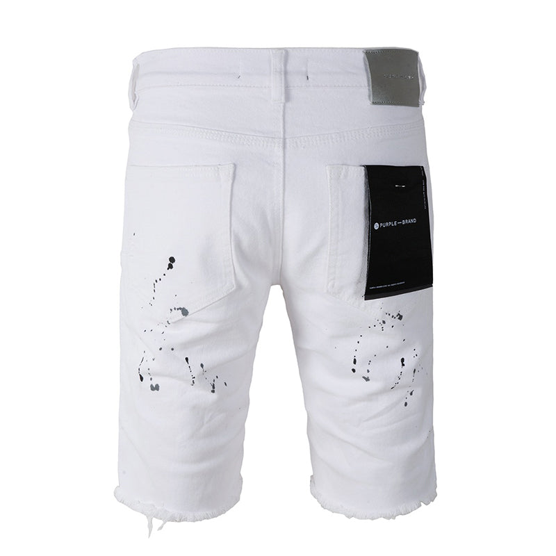 VELCEN Purple Brand Denim Shorts #5021