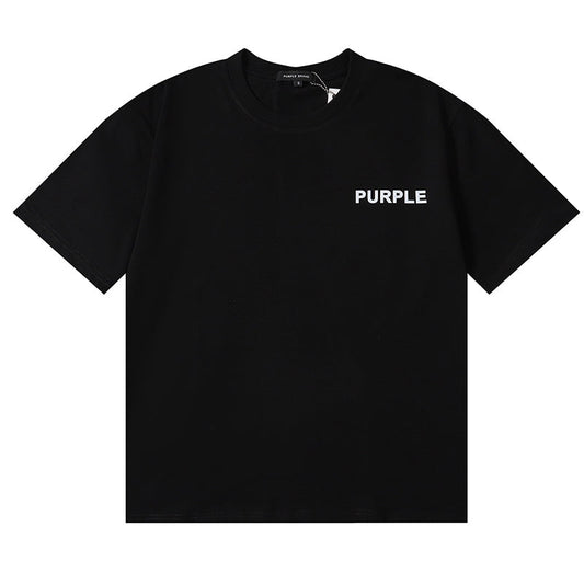 VELCEN Purple Brand Fashion T-Shirt