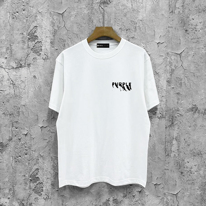 VELCEN Purple Brand Fashion T-Shirt