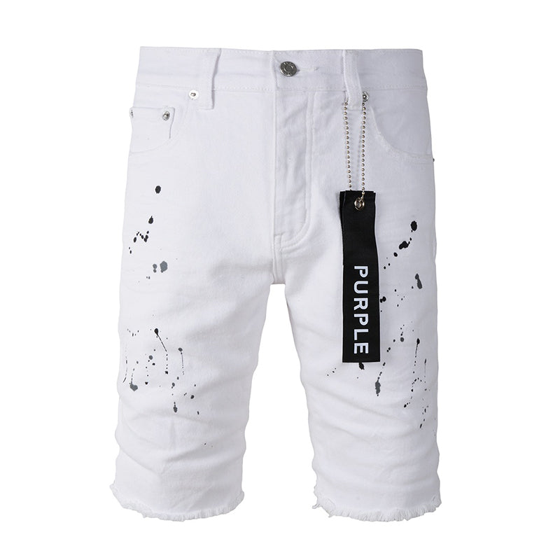 VELCEN Purple Brand Denim Shorts #5021