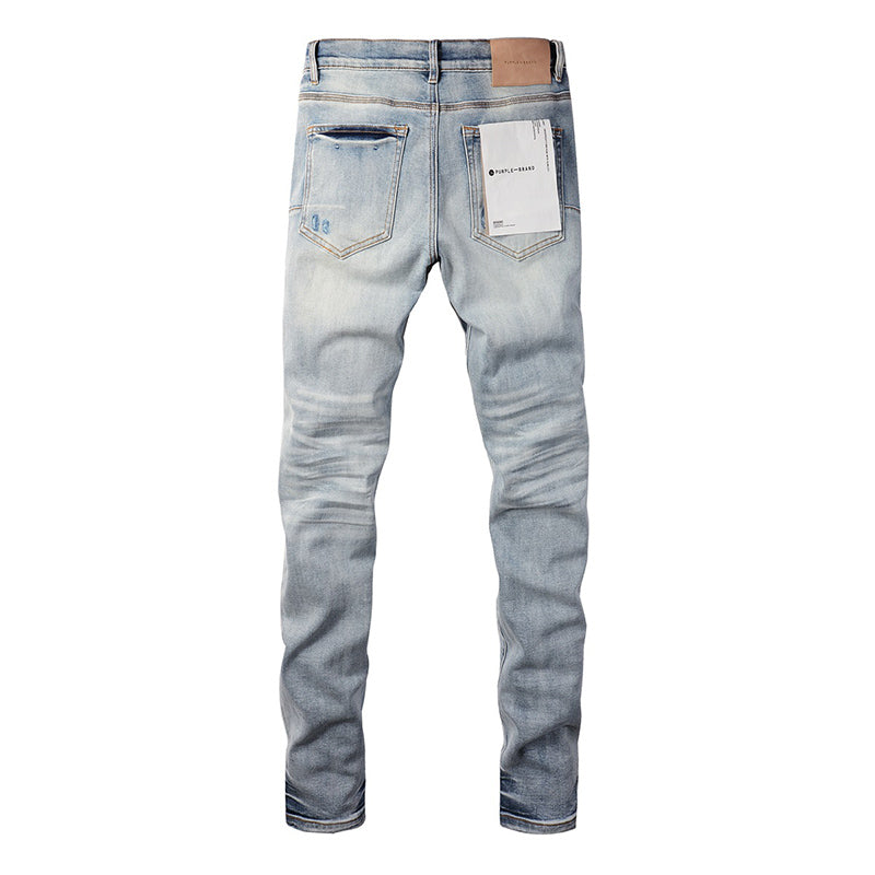 VELCEN Purple Brand Jeans #9038