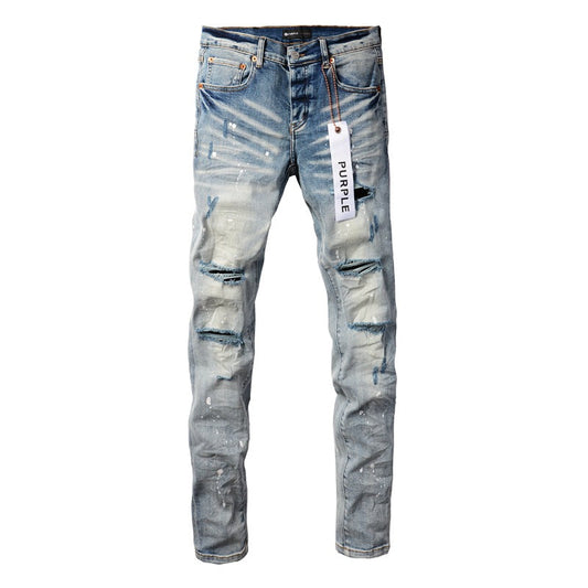 VELCEN Purple Brand Jeans #9003