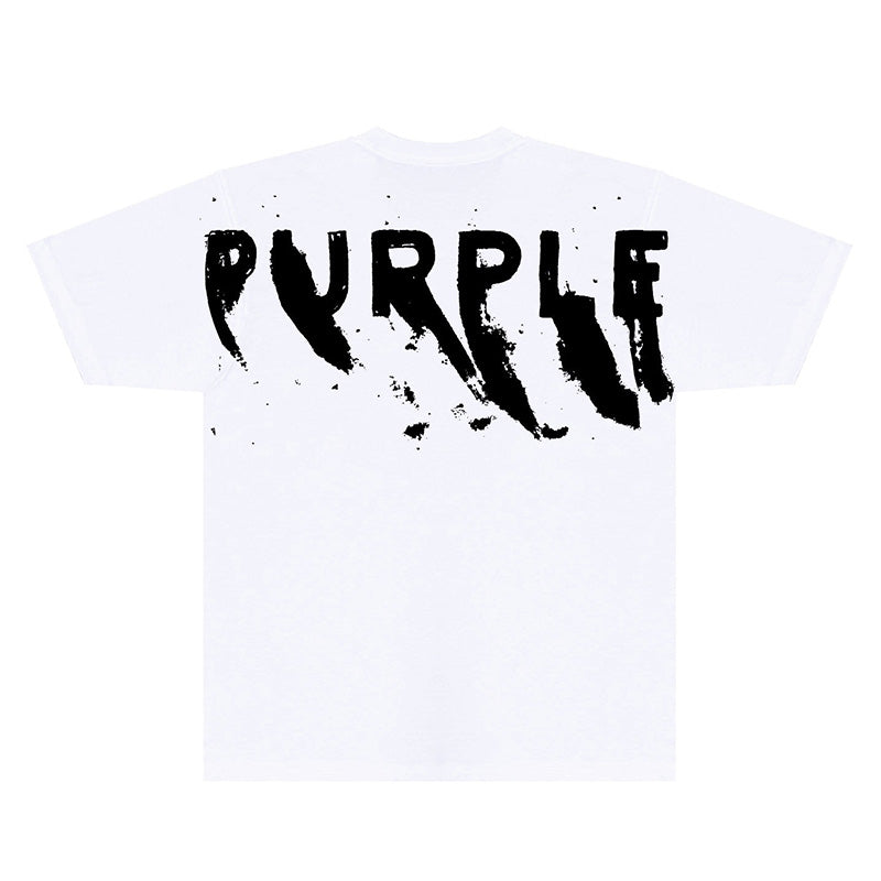 VELCEN Purple Brand Fashion T-Shirt