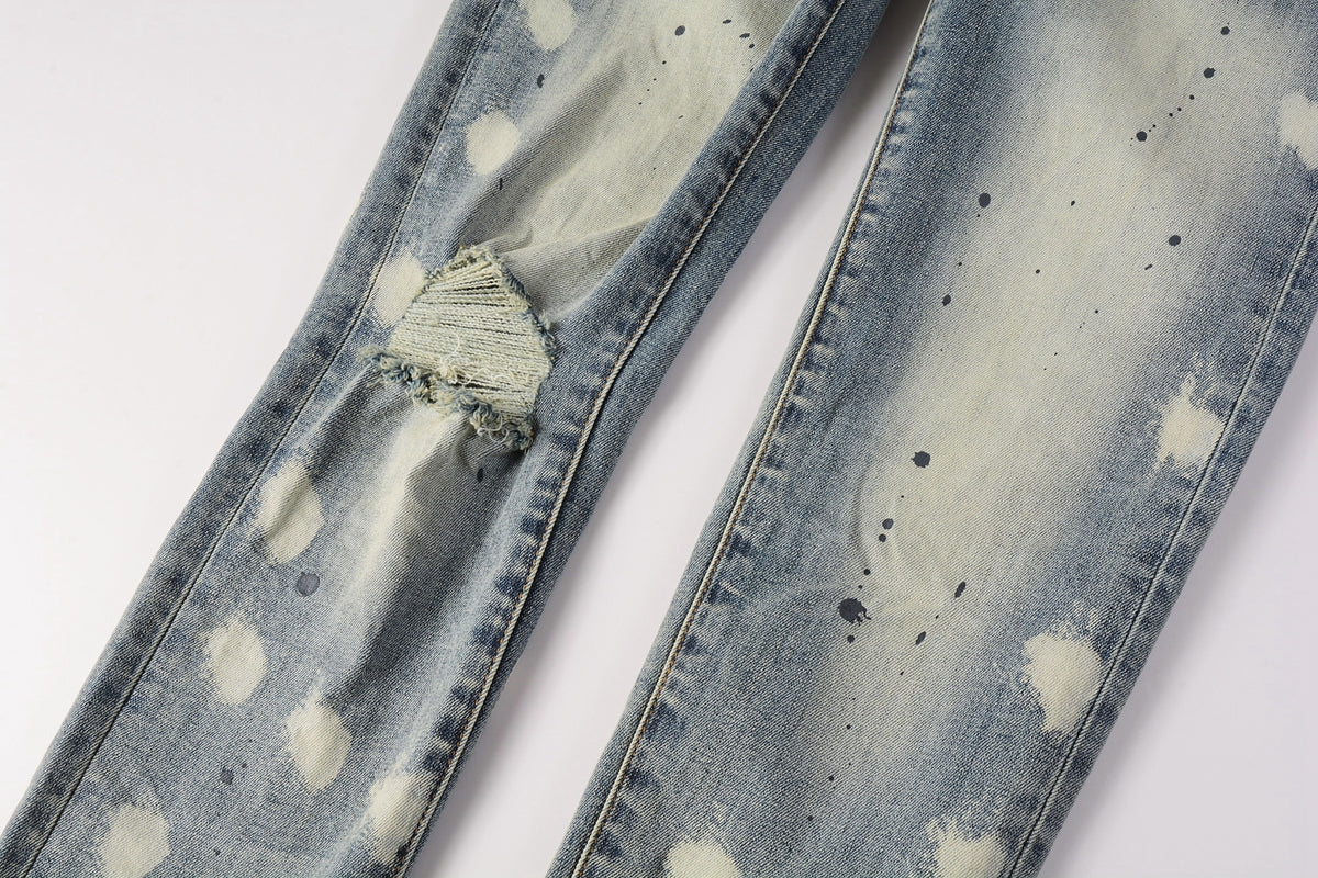 VELCEN Purple Brand Jeans #9092
