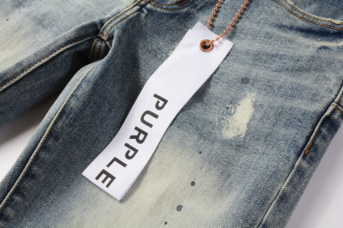 VELCEN Purple Brand Jeans #9092