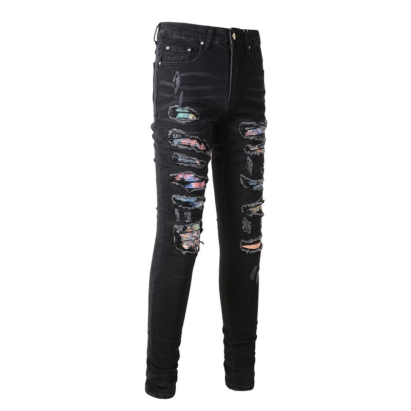 VELCEN Amiri Fashion Jeans  #875