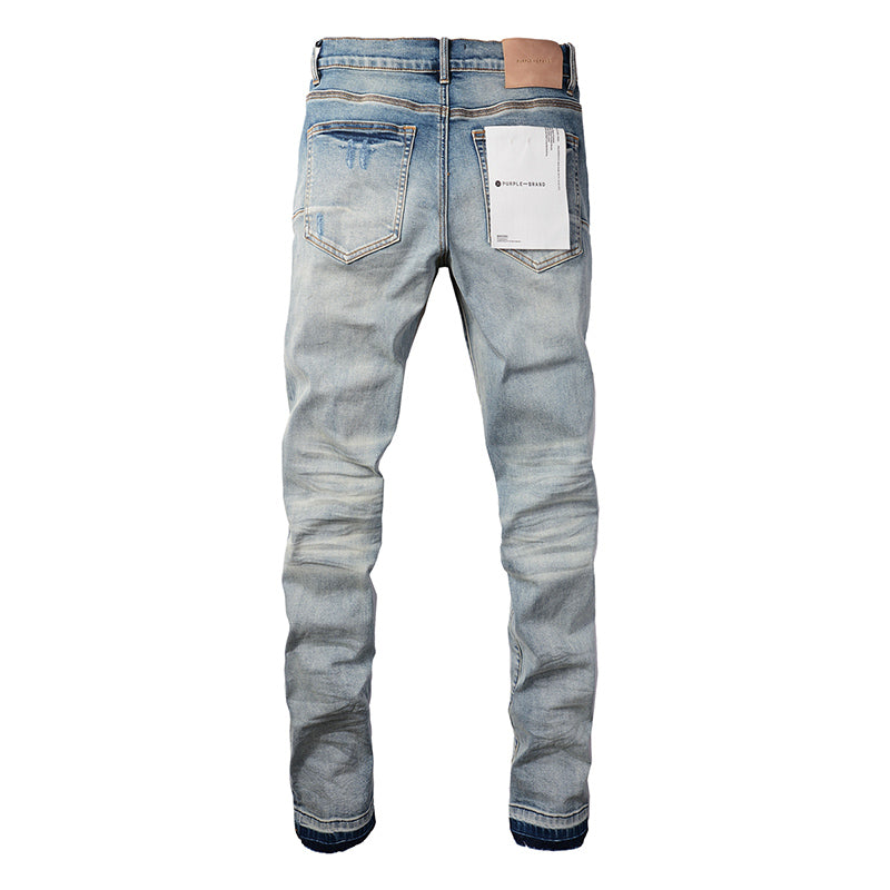 VELCEN Purple Brand Jeans #9013