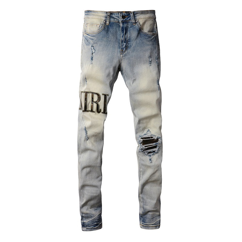 VELCEN Amiri Fashion Jeans  #878