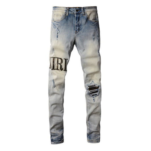 VELCEN Amiri Fashion Jeans  #878