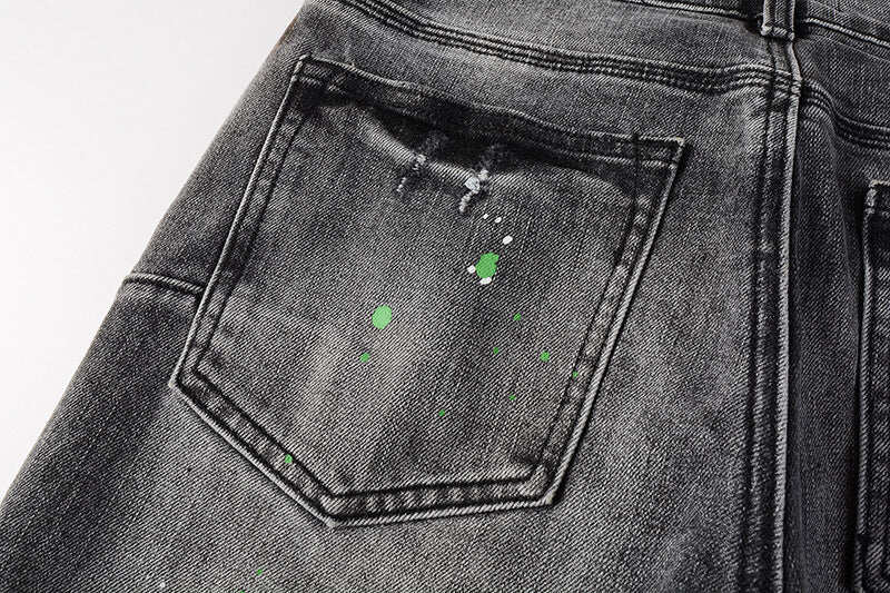 VELCEN Purple Brand Jeans #9031