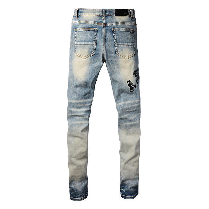 VELCEN Amiri Fashion Jeans #828-1