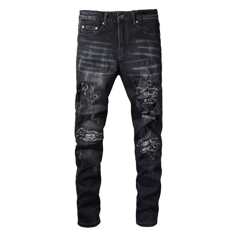 VELCEN Amiri Fashion Jeans  #829