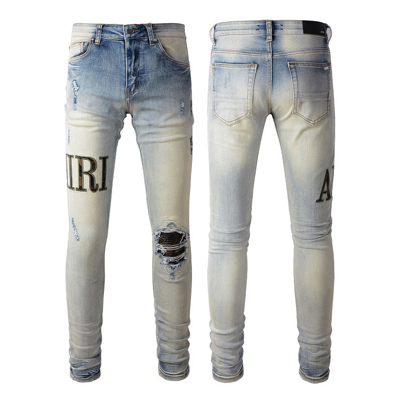 VELCEN Amiri Fashion Jeans  #878