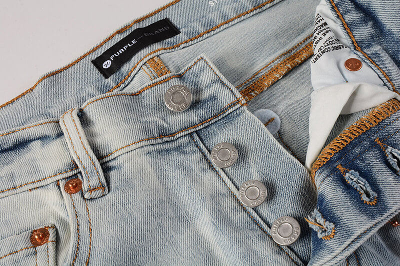 VELCEN Purple Brand Jeans #7017