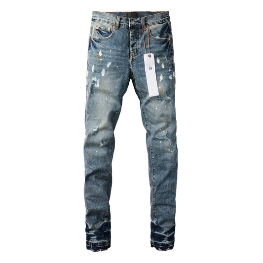 VELCEN Purple Brand Jeans #9077